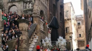 TARANTO PROCESSIONE ADDOLORATA 2017 IL RIENTRO