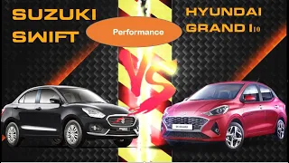 Suzuki Swift Sedan vs Hyundai Grand i10 | El Paredón (Performance)