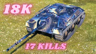 E 25 18K Damage 17 Frags  World of Tanks , WoT Replays tank battle