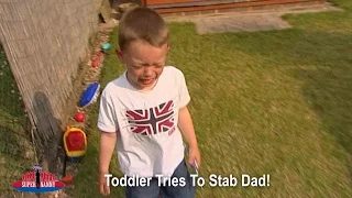 Toddler Tries To Stab Dad! | Supernanny