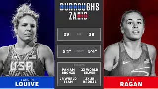 Alli Ragan takes out Lauren Louive with a 1st period tech | Nov. 14  59kg