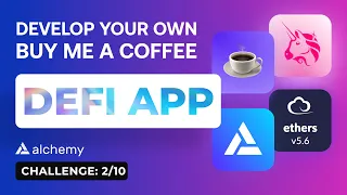 2. How to build "Buy Me a Coffee" DeFi Dapp (Solidity, Hardhat, Ethers.js, Alchemy) | Road to Web3