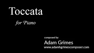 Toccata for piano (2022)