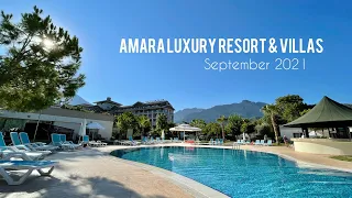 Турция в сентябре. Отель Amara Luxury Resort & Villas. #kemer #göynük