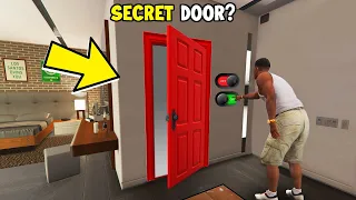 I Opened THE SECRET DOOR in FRANKLIN'S HOUSE in GTA 5!