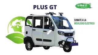 PLUS GT - Utilitario 100% eléctrico - TRIKE Uruguay