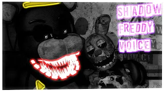 [FNAF/C4D] Shadow Freddy -[Voice By David Near]-
