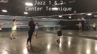 Jazz Class Movement Test Prep (Center #2)
