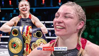 Lauren Price's post-fight interview after historic night in Cardiff! 👑