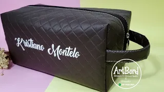 NECESSAIRE BOX PERSONALIZADA MASCULINA SÓ NOME - TAMANHO G