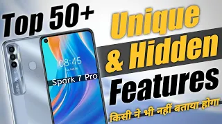 Tecno Spark 7 Pro | Top 50+ Unique And Hidden Features | किसी ने भी नहीं बताया होगा