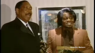 James Brown Receives Black Radio Exclusive "Artist of the Year" Award from Sidney Miller May 29 1999