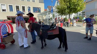 Pferdemarkt Umzug live