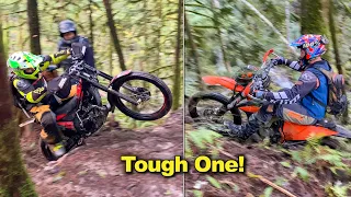 This Trail Was TOUGH! [Hard Enduro Part 1]