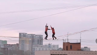 Слэклайн Уфа. UrbanHighline