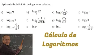 Cálculo del Logaritmo por Definición