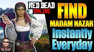 🔥How to FIND Madam Nazar Instantly Everyday in Red Dead Online!