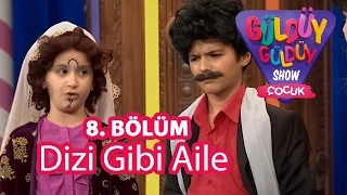 Güldüy Güldüy Show Çocuk 8. Bölüm, Dizi Gibi Aile Skeci