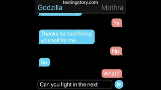 Godzilla and Mothra