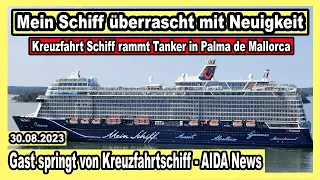 Gast springt vom größten Kreuzfahrtschiff der Welt 🛳 AIDA & Mein Schiff News - Royal Caribbean & co