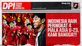 TIMNAS INDONESIA RAIH PERINGKAT 4 PIALA ASIA U-23, KAMI BANGGA!! - DPI - EPS 1214