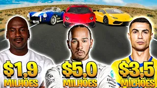 12 coleções de carros luxuosos de atletas incríveis (Neymar, Rafael Nadal, Conor McGregor, CR7...)