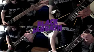 Electric Funeral - Black Sabbath Guitar + Bass Cover