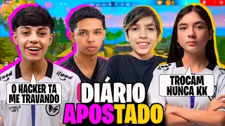 DIÁRIO APOSTADO! HACKER TRAVOU O MANOMAX ELE FICOU BOLADO E FOI TELADO PELA DEUSA! ft.PELE E MINIMAX