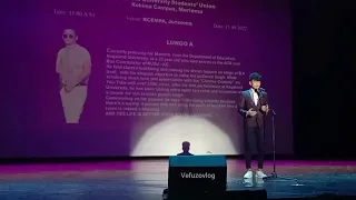 Mr Lungo A Chinese comedy back  in Nagaland university Fresher's day 2022/@vefuzovlog
