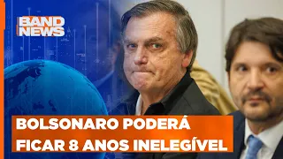 Julgamento de Jair Bolsonaro recomeça no TSE | BandNews TV