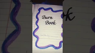 Make a burn book w/ me!! #craft #crafty #meangirls only one of my subscribers is the second author😉