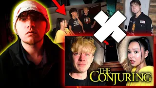 Surviving A Week at The Conjuring House PT 3 | SAM AND COLBY REACTION | "The Message was Clear"