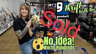 SOLD | NO IDEA It Was Worth HUNDREDS | Goodwill Thrift With Me | Reselling