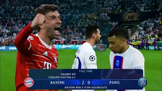 Bayern vs PSG 3-0 Extended Highlights | Round of 16 | #UCL 2023