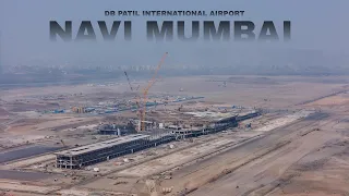 Navi Mumbai International Airport 2024 Progress | DB Patil International Airport