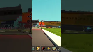 Scrap Mechanic Train vs Car 6