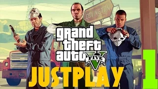 Прохождение Grand Theft Auto V № 1 (Наконец То на ПК) [На русском языке]