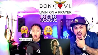 BON JOVI LIVIN' ON A PRAYER (DAUGHTER FIRST REACT)