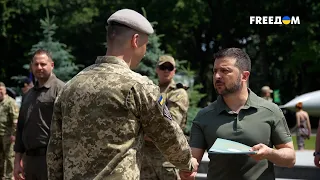 ⚡️ Зеленский наградил знаками отличия выпускников Национального университета обороны Украины