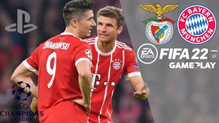 UEFA Champions League | Benfica vs  Bayern Munich | FIFA 22 | Prediction Match