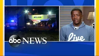 Hero who wrestled gun away from alleged Waffle House shooter speaks out
