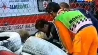 Berger crash Monza 1994