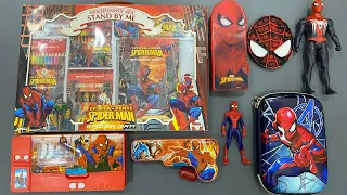 My Latest Cheapest Spiderman toy Collection ,Spiderman big Stationery Set, 3D Pencil Box, Puppet