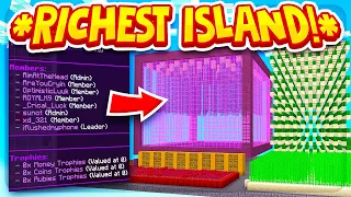 JOINING THE #1 *RICHEST* GRINDING ISLAND ON THE SERVER! | Minecraft Skyblock | EnchantedMC