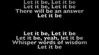 The Beatles - Let it be KARAOKE