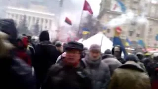 Акция на Майдане - Украина идет в Европу!!!!