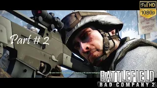 BATTLEFIELD BAD COMPANY 2 - Gameplay Walkthrough MISSION 2 - COLD WAR  -[No Commentary-1080p FullHD]