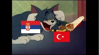 Serbia need to eat some kebab - Tom & Jerry