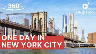One Day in New York City - 360° Narrated City Tour in 8K