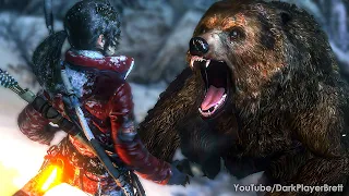 Rise of the Tomb Raider - All Brutal Death Scenes
